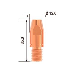 FUBAG Контактный наконечник M10х35 мм CuCrZr D=1.0 мм (25 шт.) в Тольятти фото