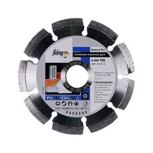 Алмазный отрезной диск FUBAG Universal Pro D115 мм/ 22.2 мм в Тольятти фото