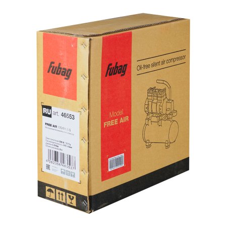 Компрессор безмасляный малошумный FUBAG Свободный Воздух (Free Air) 170/9/1.5 S в Тольятти фото
