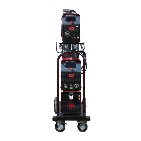 Полуавтомат сварочный FUBAG XMIG 500T DW PULSE + подающий механизм DRIVE XMIG DW PULSE  + горелка FB 550W 3 м + блок жидкостного охлаждения Cool XMIG + шланг-пакет 5 метров 95 мм2 14 pol с жидкостным охлаждением + Тележка  в Тольятти фото