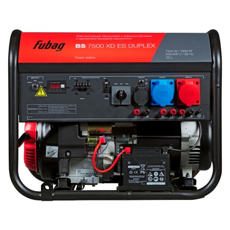 Бензиновый генератор FUBAG BS 7500 XD ES DUPLEX в Тольятти фото