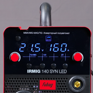 Сварочный полуавтомат FUBAG IRMIG 140 SYN LED с горелкой 150 А в комплекте в Тольятти фото