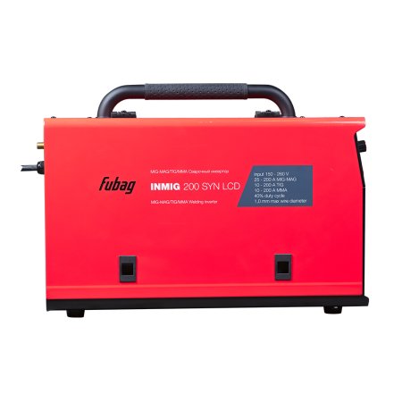 Полуавтомат сварочный FUBAG INMIG 200 SYN LCD (новый дисплей) с горелкой FB 250 3 м (FB 250 Ergo 3 м)  в Тольятти фото
