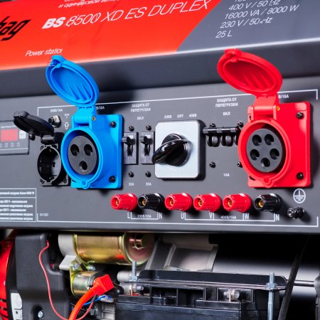 Бензиновый генератор FUBAG BS 8500 XD ES DUPLEX для одно и трехфазного режимов работы в Тольятти фото