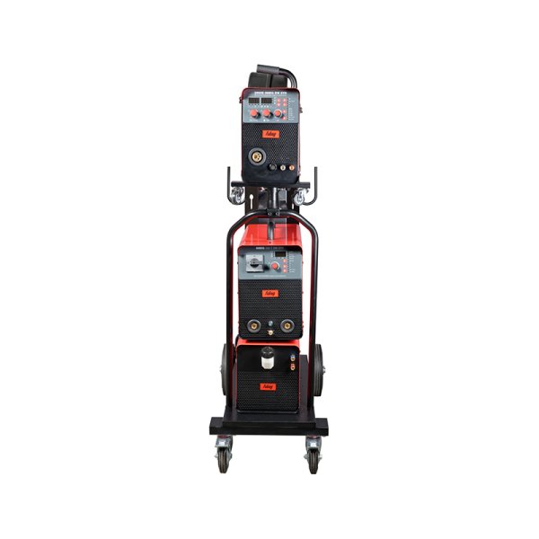 Полуавтомат сварочный FUBAG INMIG 500T DW SYN + подающий механизм DRIVE INMIG DW SYN + шланг-пакет 5 метров 70 мм2 14 pol с жидкостным охлаждением для INMIG 500T DW SYN + горелка FB 500 3m + блок жидкостного охлаждения Cool 70 + тележка для аппаратов в Тольятти фото