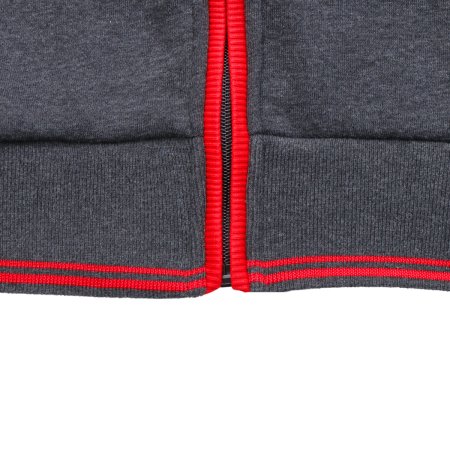 Серо-красная толстовка Fubag с капюшоном  размер M в Тольятти фото