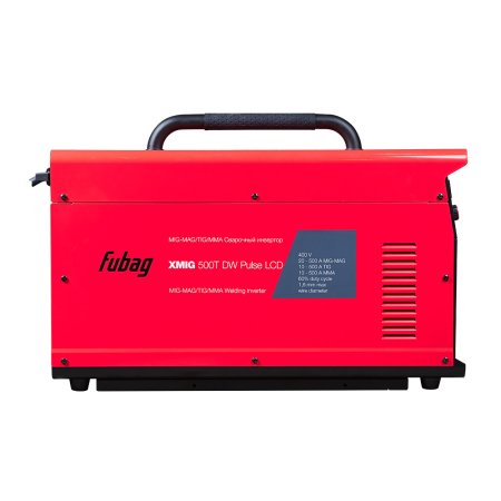 Полуавтомат сварочный FUBAG XMIG 500T DW PULSE + подающий механизм DRIVE XMIG DW PULSE  + горелка FB 550W 3 м + блок жидкостного охлаждения Cool XMIG + шланг-пакет 5 метров 95 мм2 14 pol с жидкостным охлаждением + Тележка  в Тольятти фото