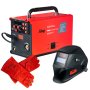 FUBAG Сварочный полуавтомат IRMIG 208 SYN PLUS (31447) + Маска сварщика Хамелеон IR 9-13N S (38072) + Сварочные краги на подкладке красные FWGN 10R (641180) в Тольятти фото
