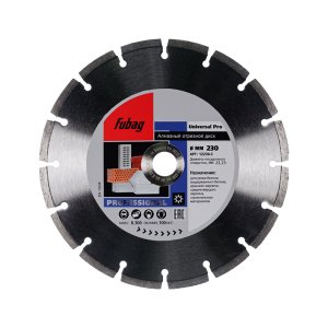 Алмазный отрезной диск FUBAG Universal Pro D230 мм/ 22.2 мм в Тольятти фото
