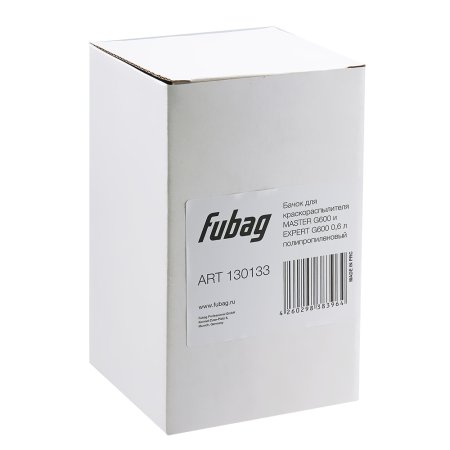 FUBAG Бачок для краскораспылителя MASTER G600 EXPERT G600, 0.6л полипропиленовый в Тольятти фото