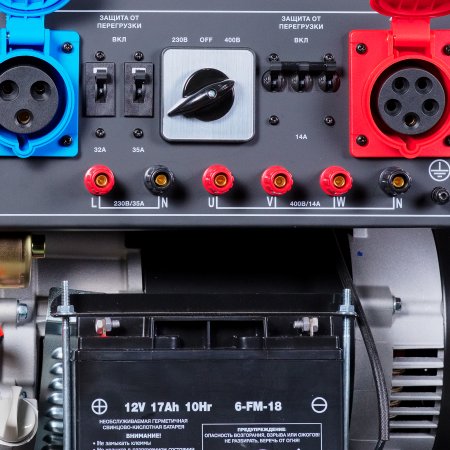 Бензиновый генератор FUBAG BS 8500 XD ES DUPLEX для одно и трехфазного режимов работы в Тольятти фото
