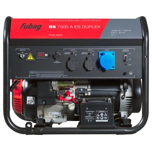FUBAG Бензиновый генератор с электростартером и коннектором автоматики BS 7500 A ES DUPLEX + Блок автоматики Startmaster BS 11500 D (400V) для трехфазных сетей в ПОДАРОК в Тольятти фото