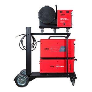 Полуавтомат сварочный FUBAG XMIG 500T DW PULSE  + подающий механизм DRIVE XMIG DW PULSE  + горелка FB 550W 3m  + блок жидкостного охлаждения Cool XMIG  + шланг-пакет 5 метров 95 мм2 14 pol с жидкостным охлаждением + тележка XM в Тольятти фото