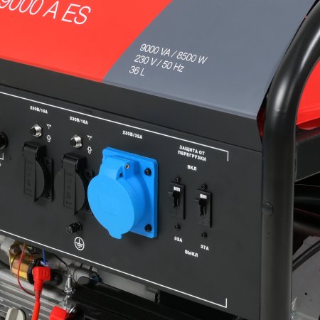 Бензиновый генератор FUBAG BS 9000 A ES с электростартером и коннектором автоматики в Тольятти фото