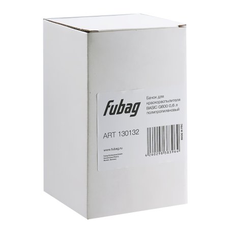 FUBAG Бачок для краскораспылителя BASIC G600, 0.6л полипропиленовый в Тольятти фото