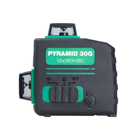 FUBAG уровень лазерный 3D с зеленым лучом Pyramid 30G V2х360H360 в Тольятти фото