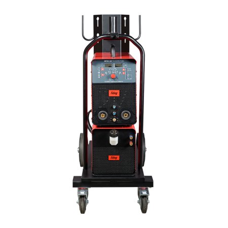 Аппарат сварочный инверторный аргонодуговой FUBAG INTIG 400 T W AC/DC PULSE + горелка FB TIG 18 5P 4m + модуль охлаждения + тележка в Тольятти фото